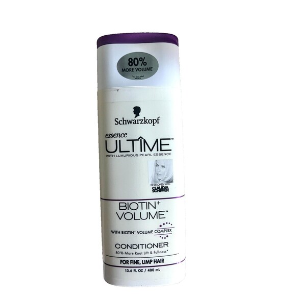 Schwarzkopf Essence Ultime Biotin Volume Conditioner Limp Hair 17.6oz RARE - Picture 4 of 4